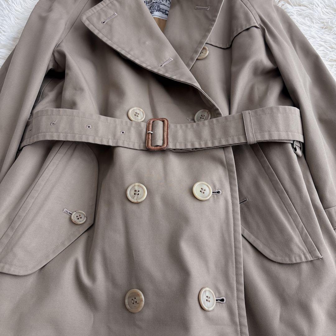 美品✨Burberrys ノバチェックトレンチコート 玉虫色 白タグ ライナー付