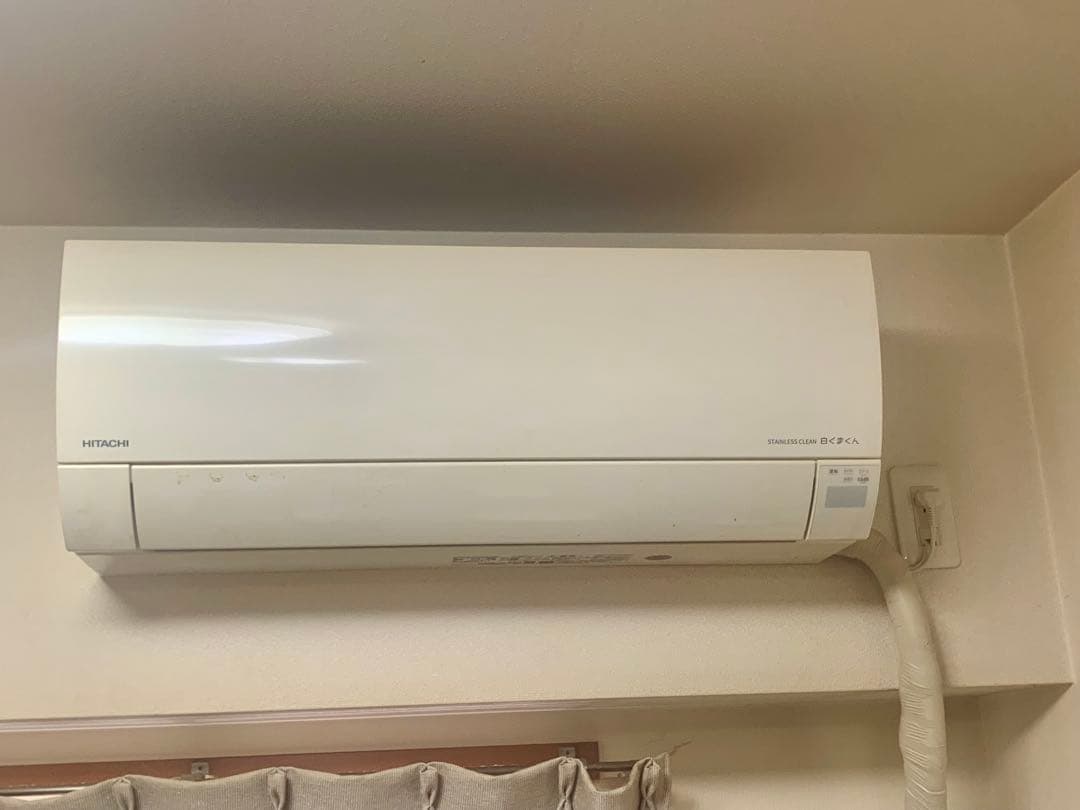 HITACHI RAS-G22OL(W) エアコン本体 白くまくん 浦安在住