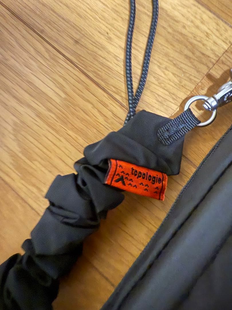 topologie ブラック ショルダーバッグ