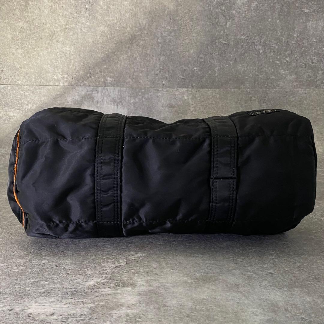 ポーター タンカー ボストン ブラック ダッフルバッグ ドラムバッグ 黒