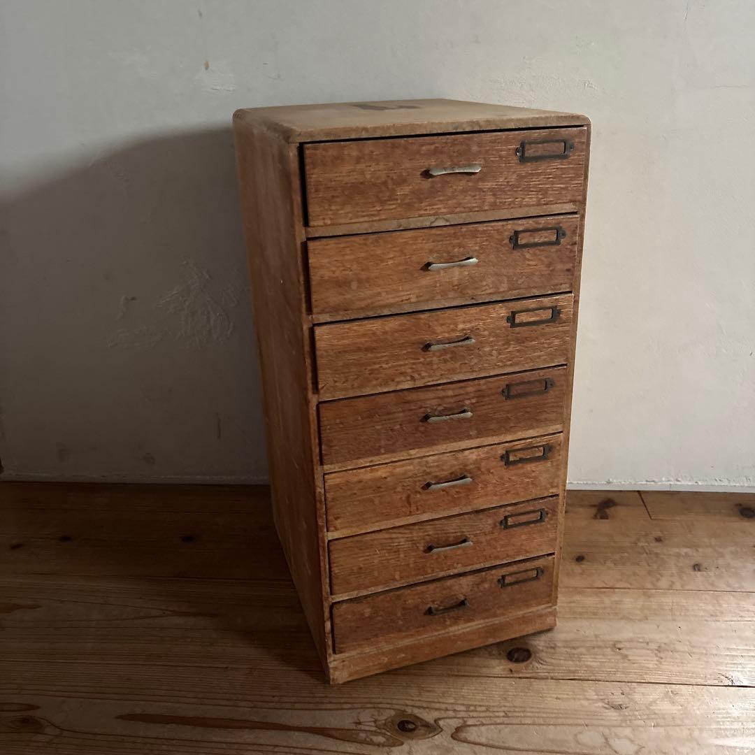 古引き出しアンティーク　古道具　古家具　古道具引き出し