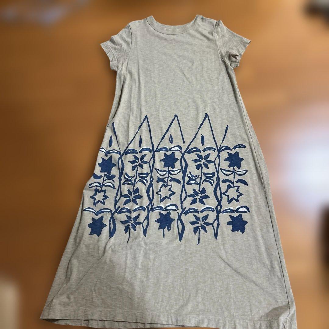 45R ボヘミアンフラワープリントの45星ドレス