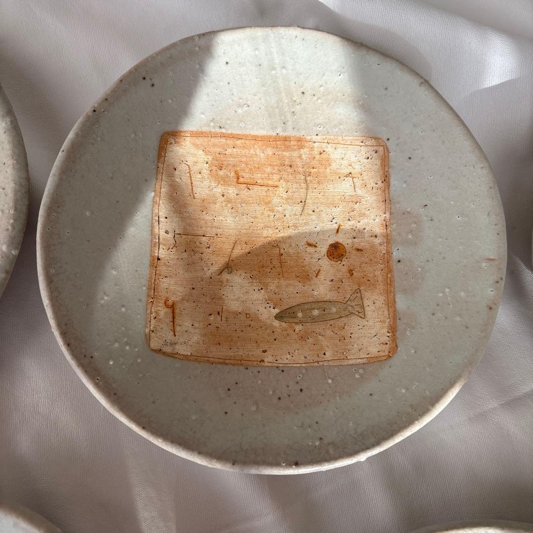 長田恵　お皿　5枚