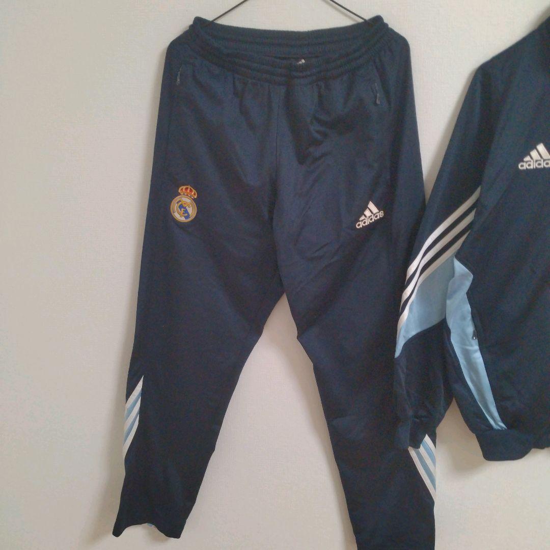 adidas　レアル・マドリードFC　00s　刺繍ロゴ　トラックジャケット　上下