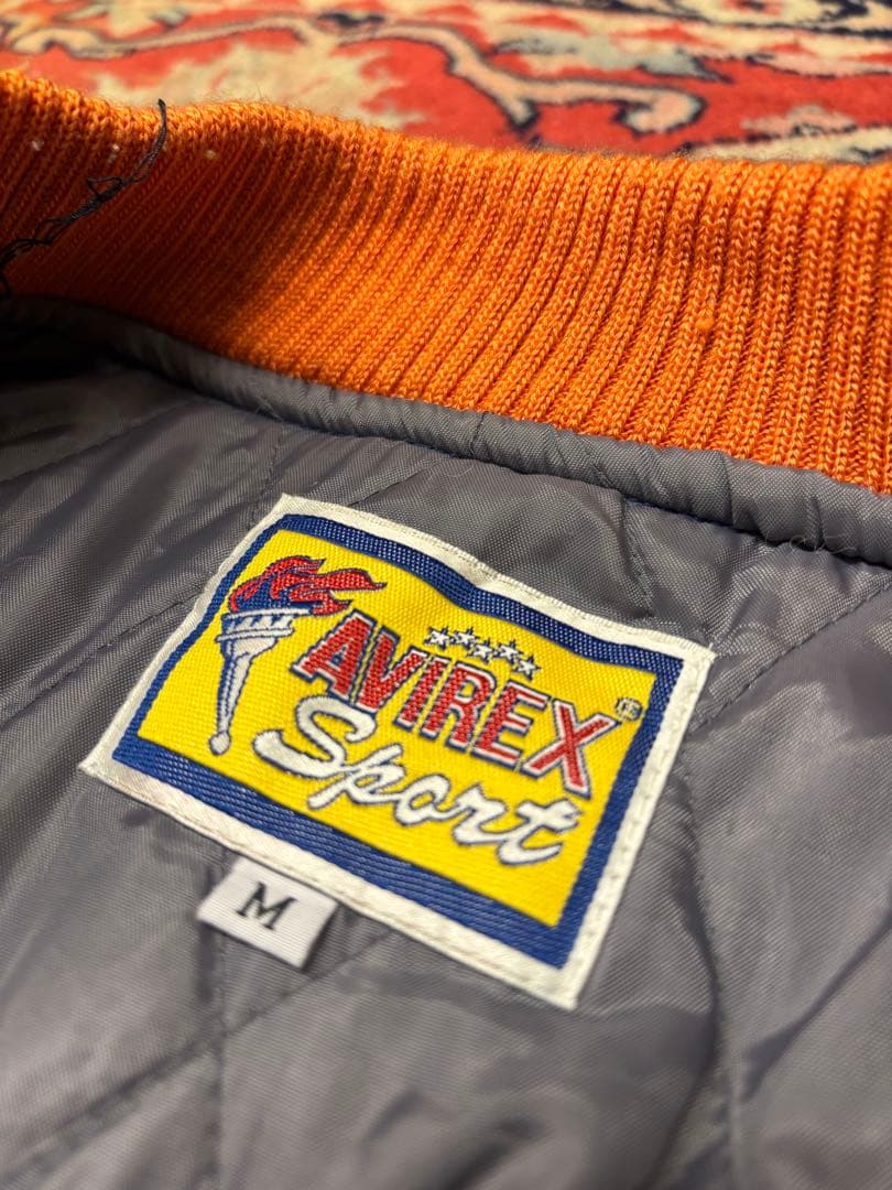 90's AVIREX スタジャン NEWYORK アビレックス
