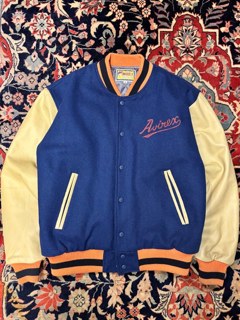 90's AVIREX スタジャン NEWYORK アビレックス