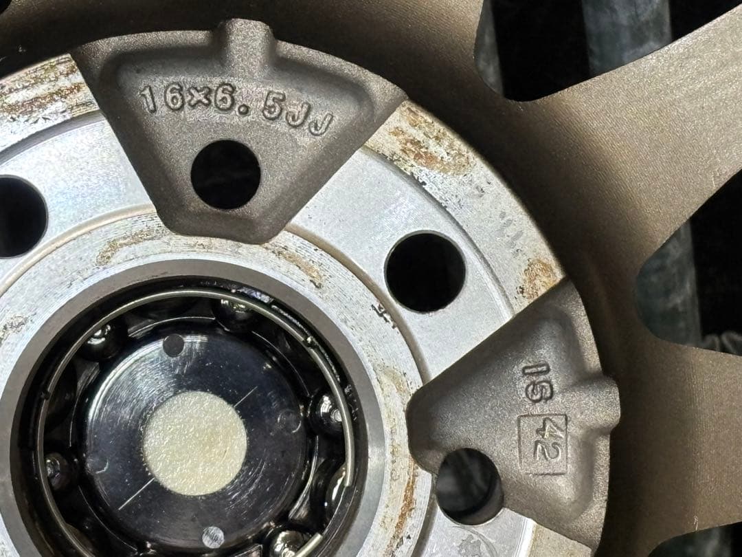 美品‼️WORKエモーション　ホイールのみ　４本セット