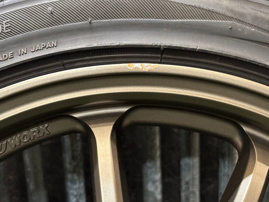 美品‼️WORKエモーション　ホイールのみ　４本セット