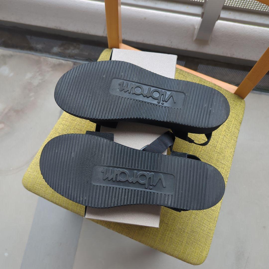 FOOTWORKS ブラック サンダル 28.5 cm