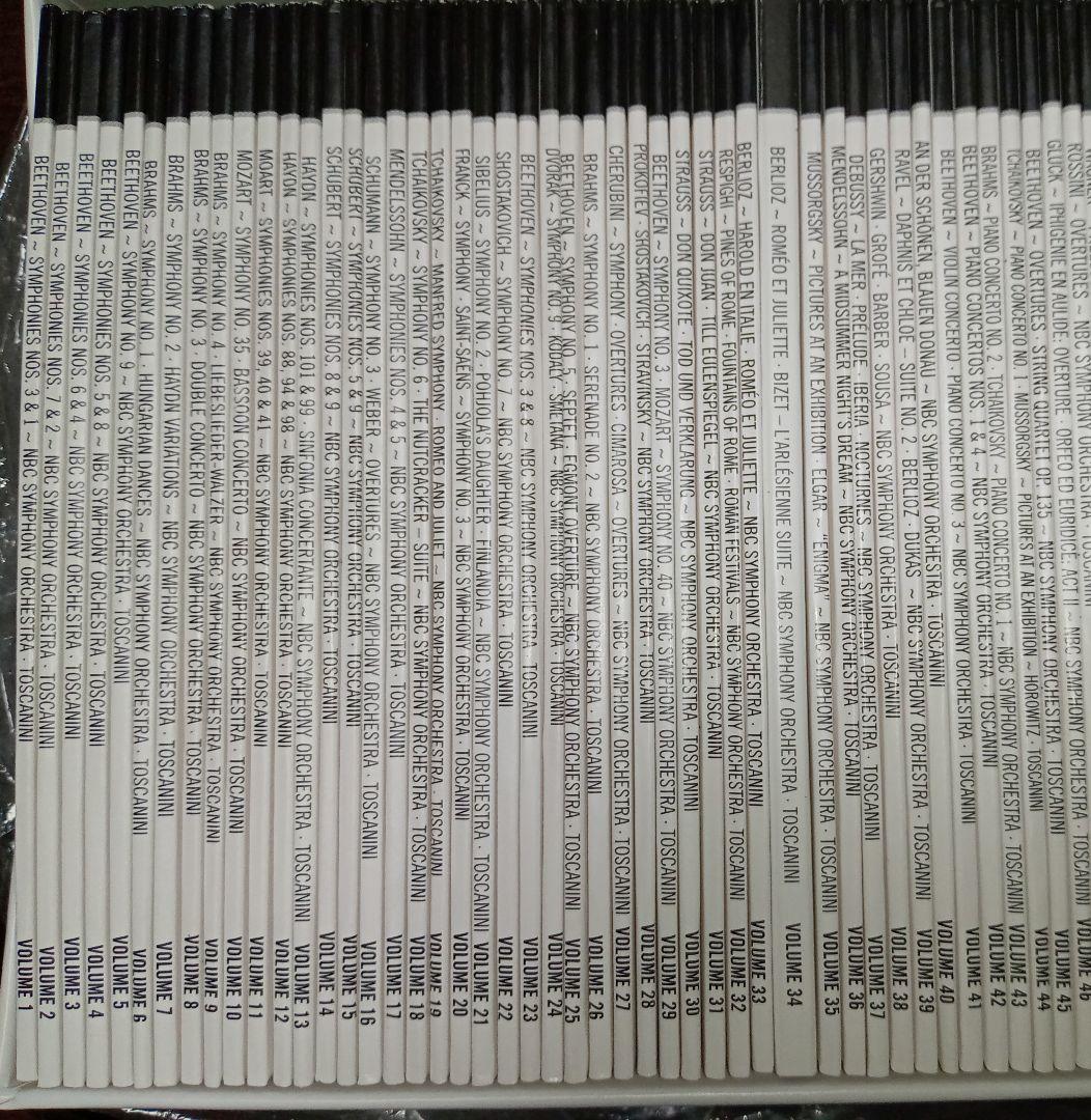 トスカニーニ∶RCA録音CD全集(函入り84CD+1DVD、欧文解説書)