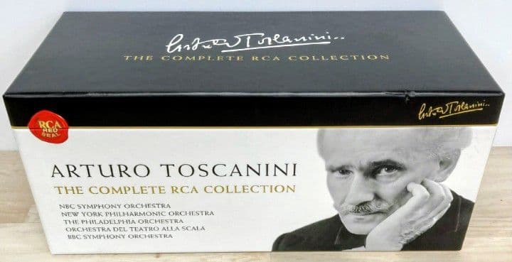 トスカニーニ∶RCA録音CD全集(函入り84CD+1DVD、欧文解説書)