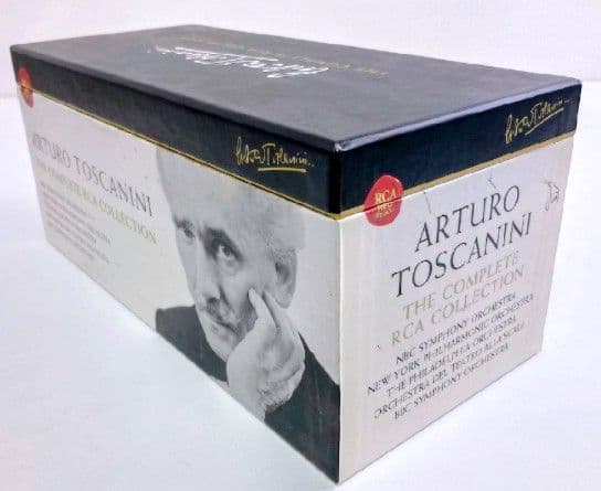 トスカニーニ∶RCA録音CD全集(函入り84CD+1DVD、欧文解説書)