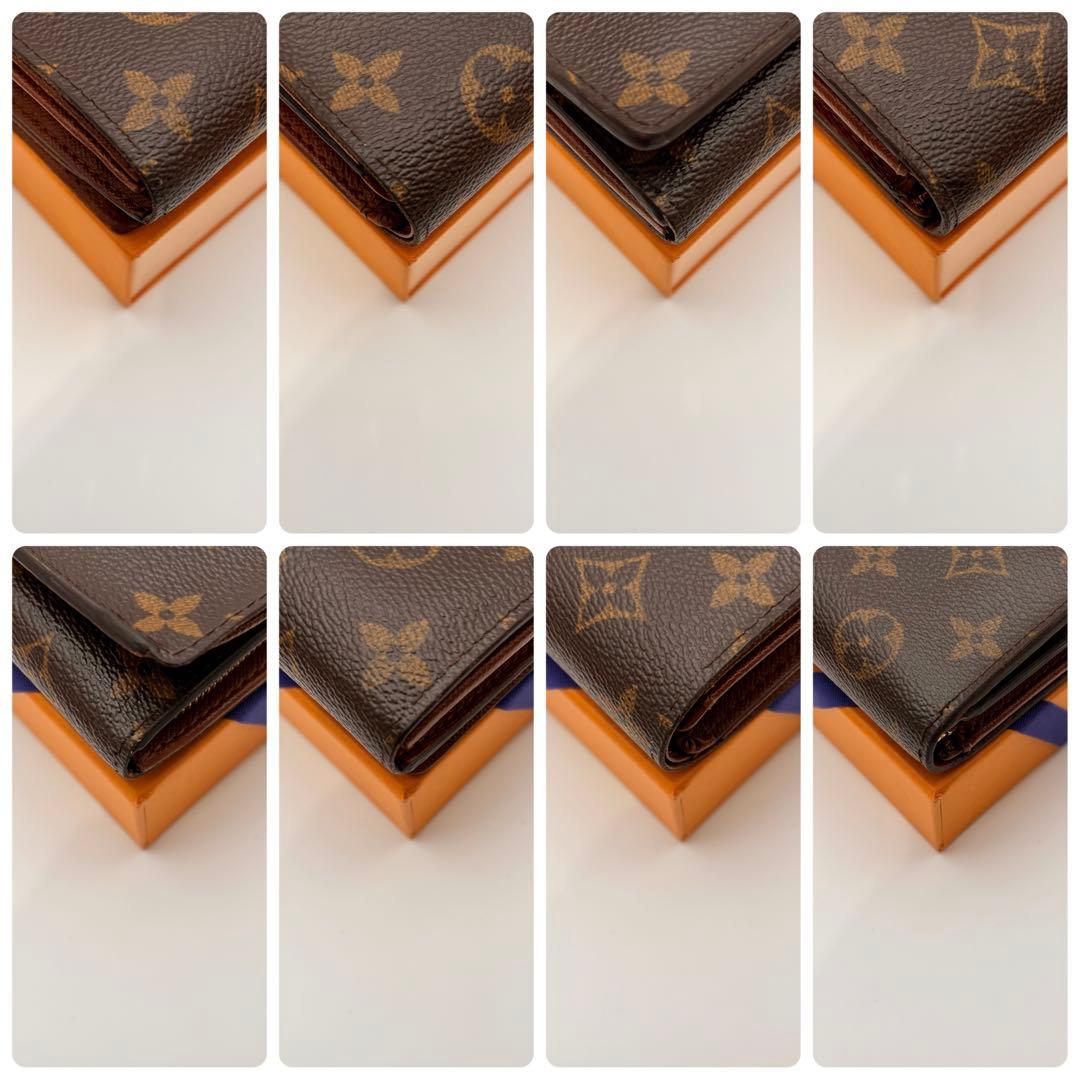 ✨鑑定済み✨ルイヴィトン✨モノグラム✨ポルトモネビエ トレゾール 2つ折り財布