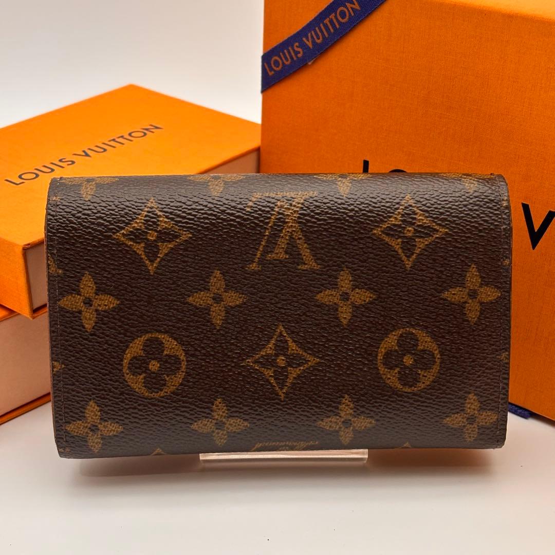 ✨鑑定済み✨ルイヴィトン✨モノグラム✨ポルトモネビエ トレゾール 2つ折り財布