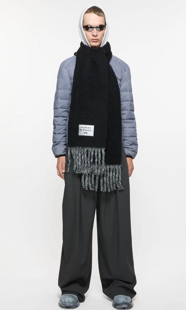 RY5902 　Acne Studios バイカラーアルパカスカーフ