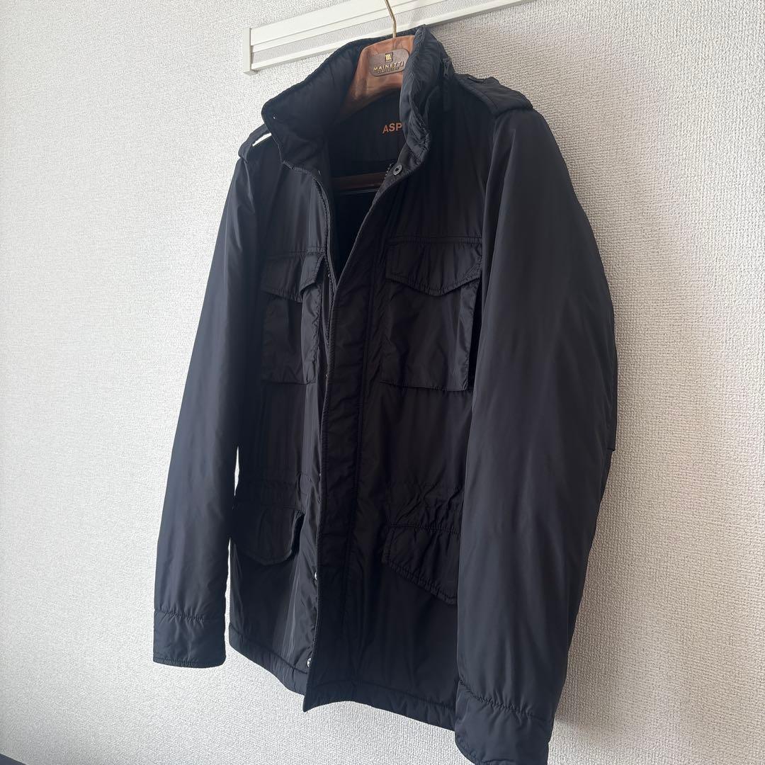 美品　アスペジ m65 MINIFIELD WOOL VENTO XS ブラック