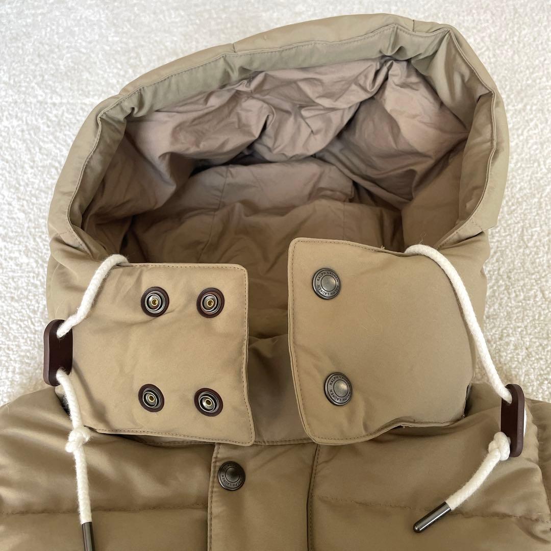 【未使用】ポロラルフローレン　ダウンベスト　フード　現行タグ　ポニー刺繍　XS