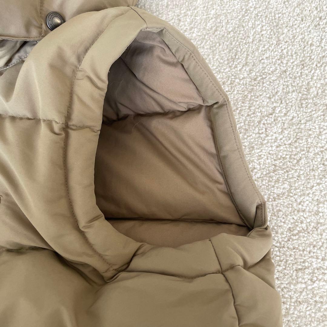 【未使用】ポロラルフローレン　ダウンベスト　フード　現行タグ　ポニー刺繍　XS