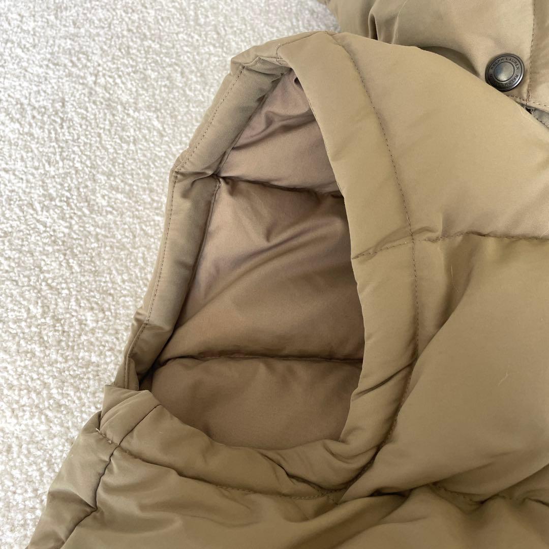 【未使用】ポロラルフローレン　ダウンベスト　フード　現行タグ　ポニー刺繍　XS