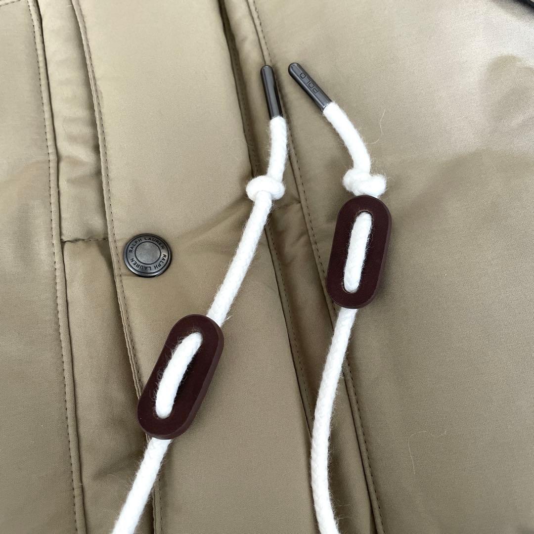 【未使用】ポロラルフローレン　ダウンベスト　フード　現行タグ　ポニー刺繍　XS