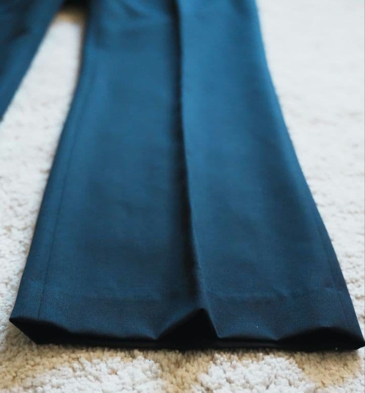 【未使用】IRENISA SEMI FLARED PANTS/ NAVY