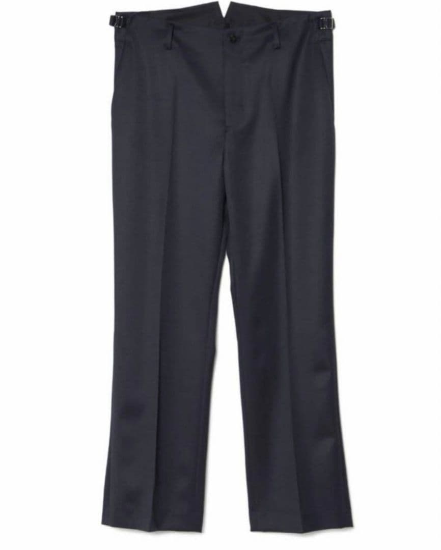 【未使用】IRENISA SEMI FLARED PANTS/ NAVY