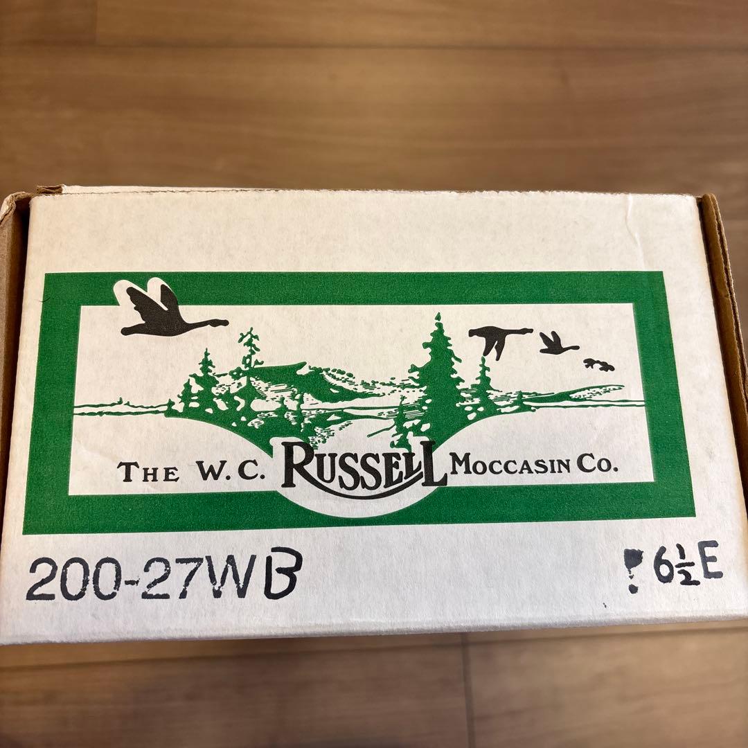 ラッセルモカシン スポーティングクレイチャッカsize6.5㌅