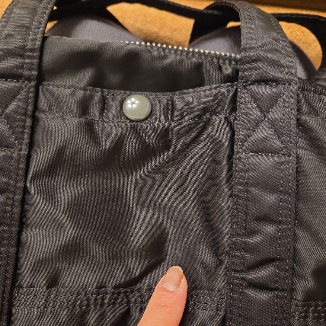 PORTER タンカー ブラック ドラムバッグ
