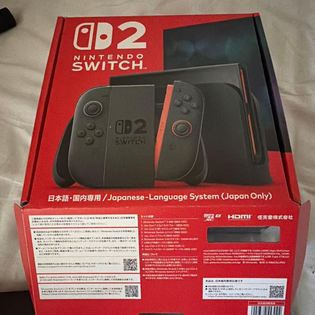 Nintendo Switch 2 本体（日本専用）