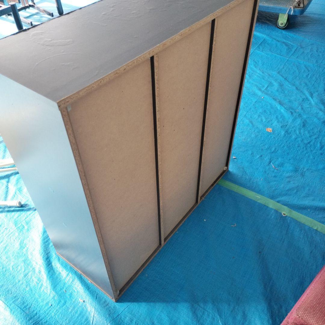 こげ茶靴箱・下駄箱・シューズラック（最下段等の削れ要確認）