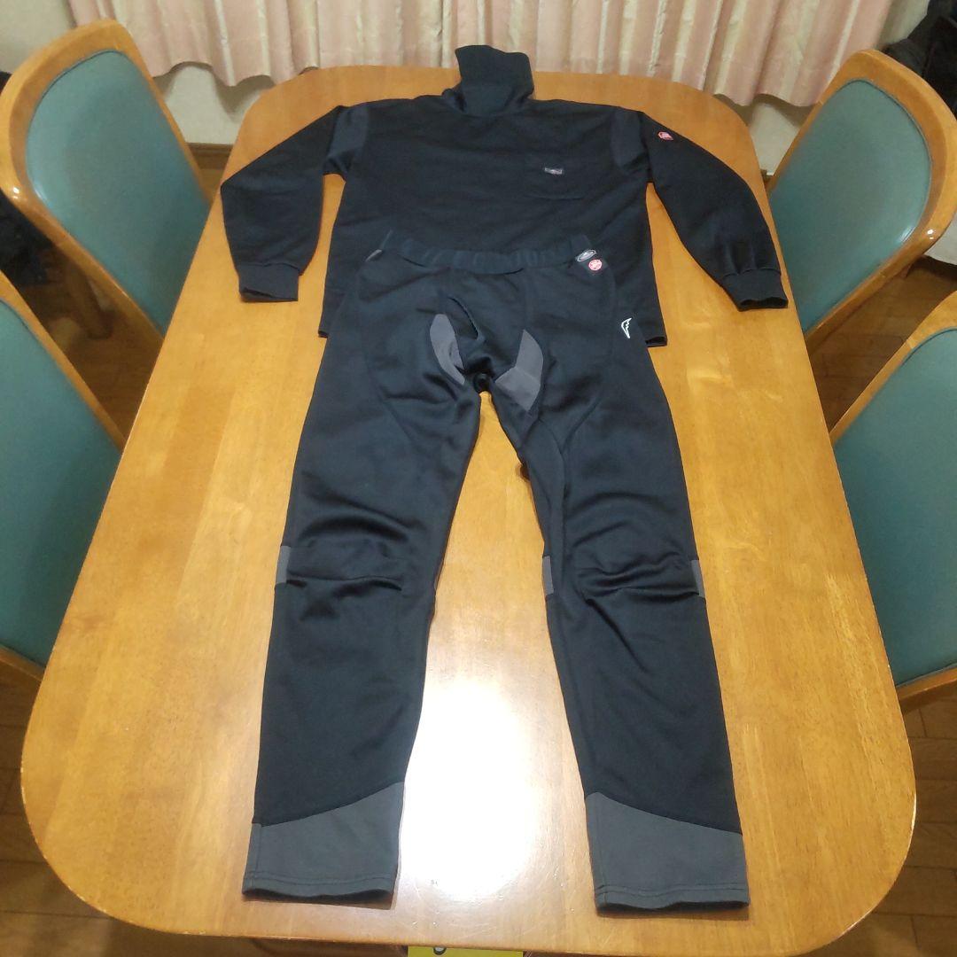 す*ぬ様 クシタニ ゴア ウインドストッパー インナー 上下 L