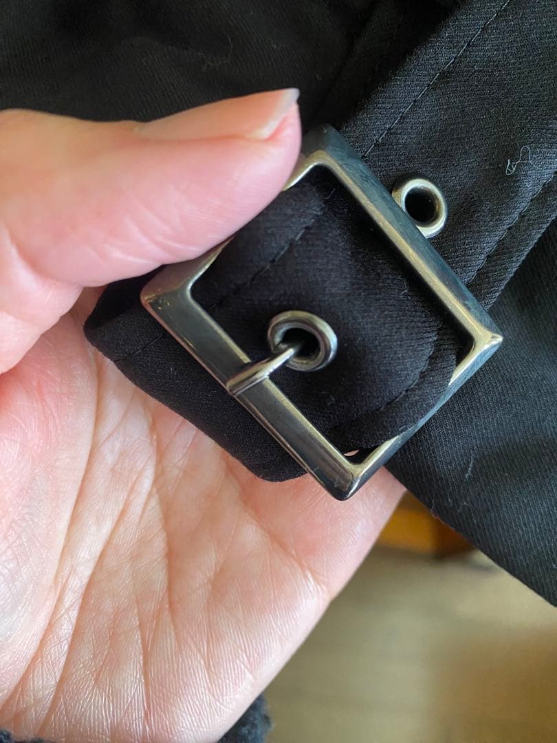 ブラックピースナウ　ロングコート