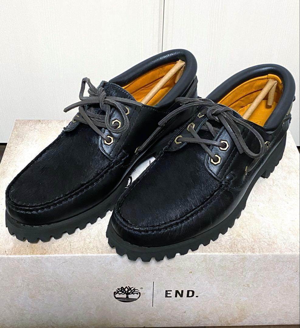 靴 END. TIMBERLAND AUTHENTIC 3 EYE LUG SHOE