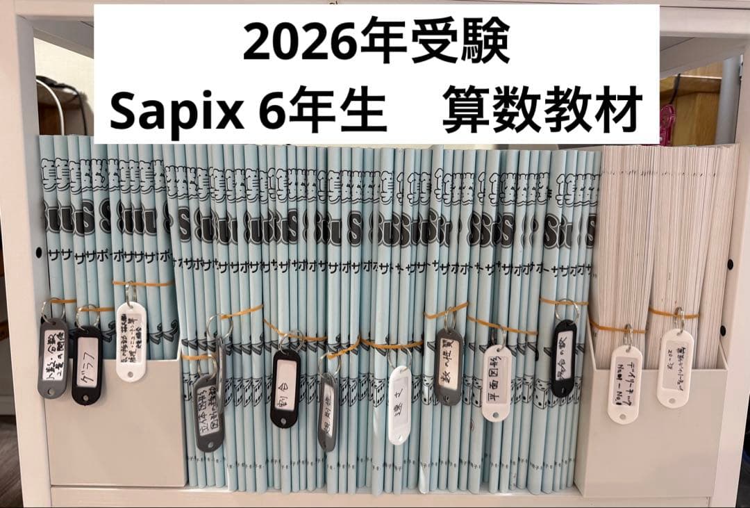 最新2025年版　Sapix6年　算数　デイリーサポート