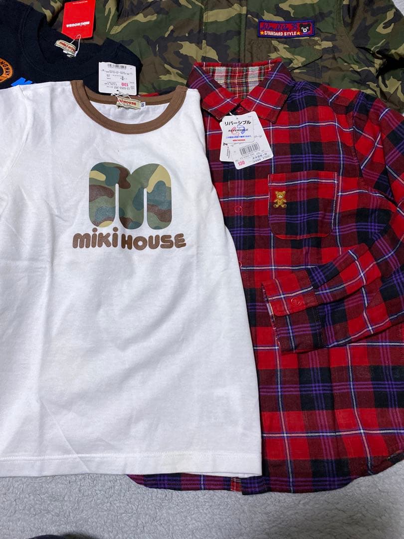 ミキハウス　ダブルB アウター、パンツ、トレーナー130