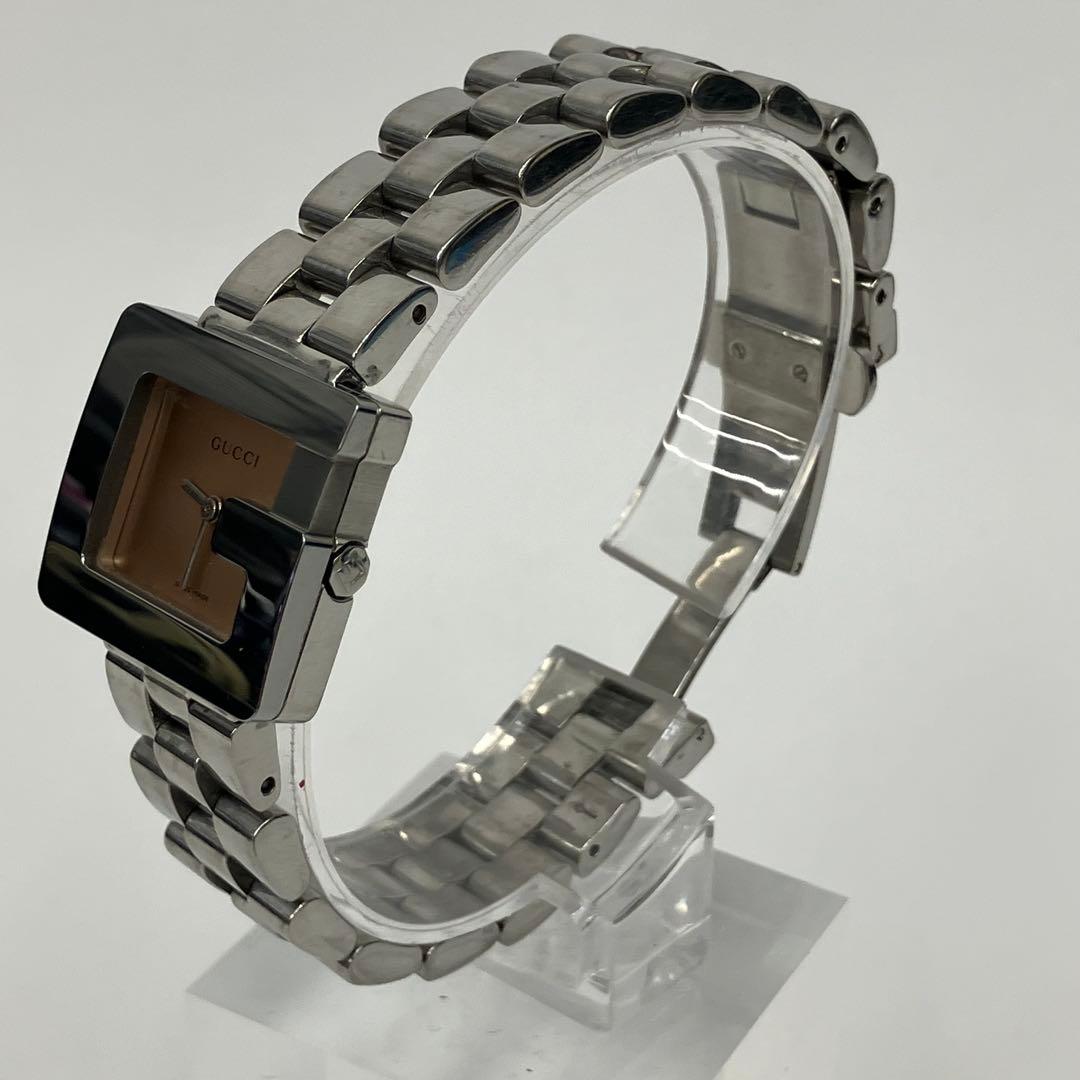 Y*O様 不動 GUCCI ３６００L Gマークウォッチ QZ/SS ピンク文字