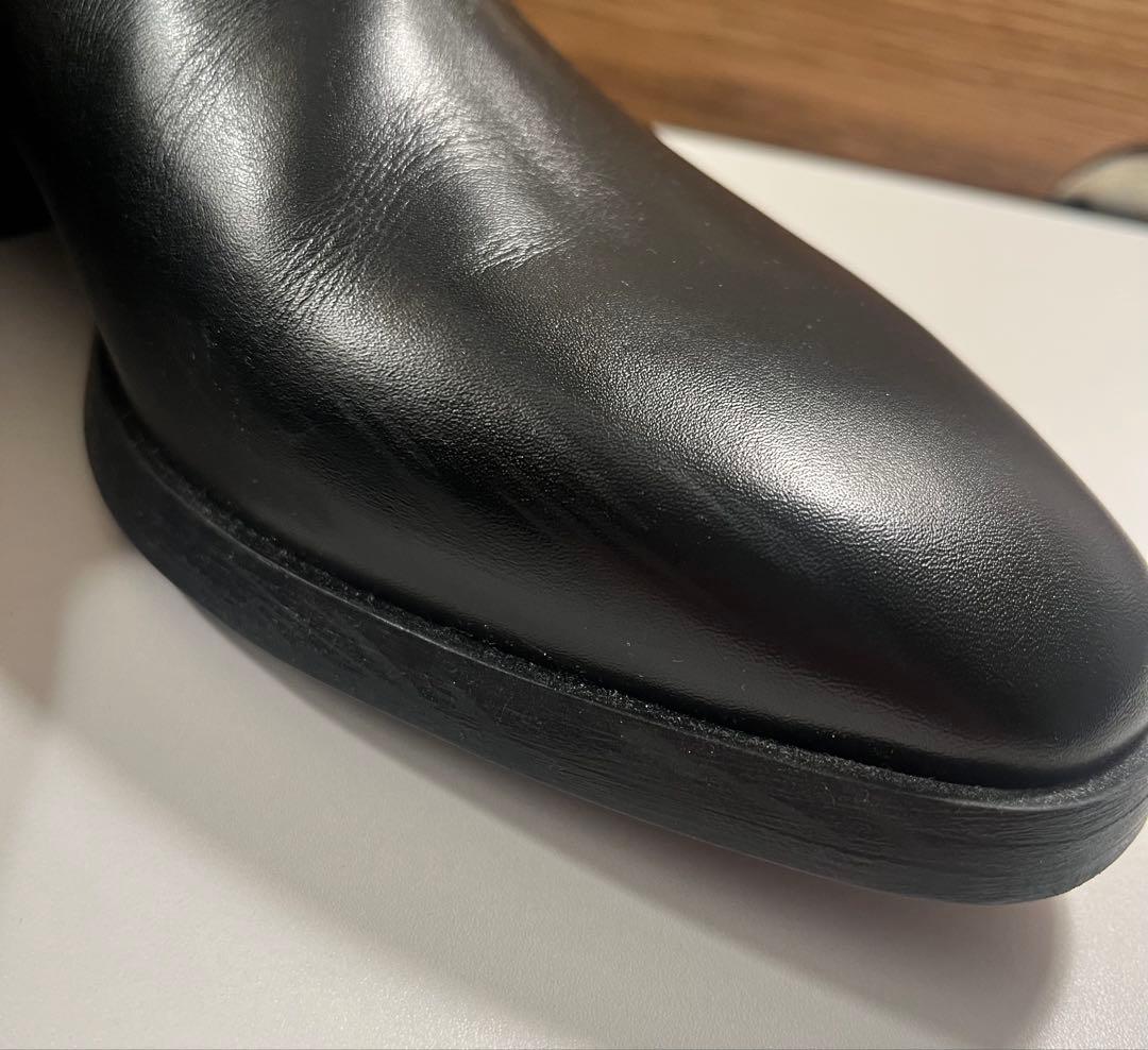 ZARA 黒 サイドゴアブーツ