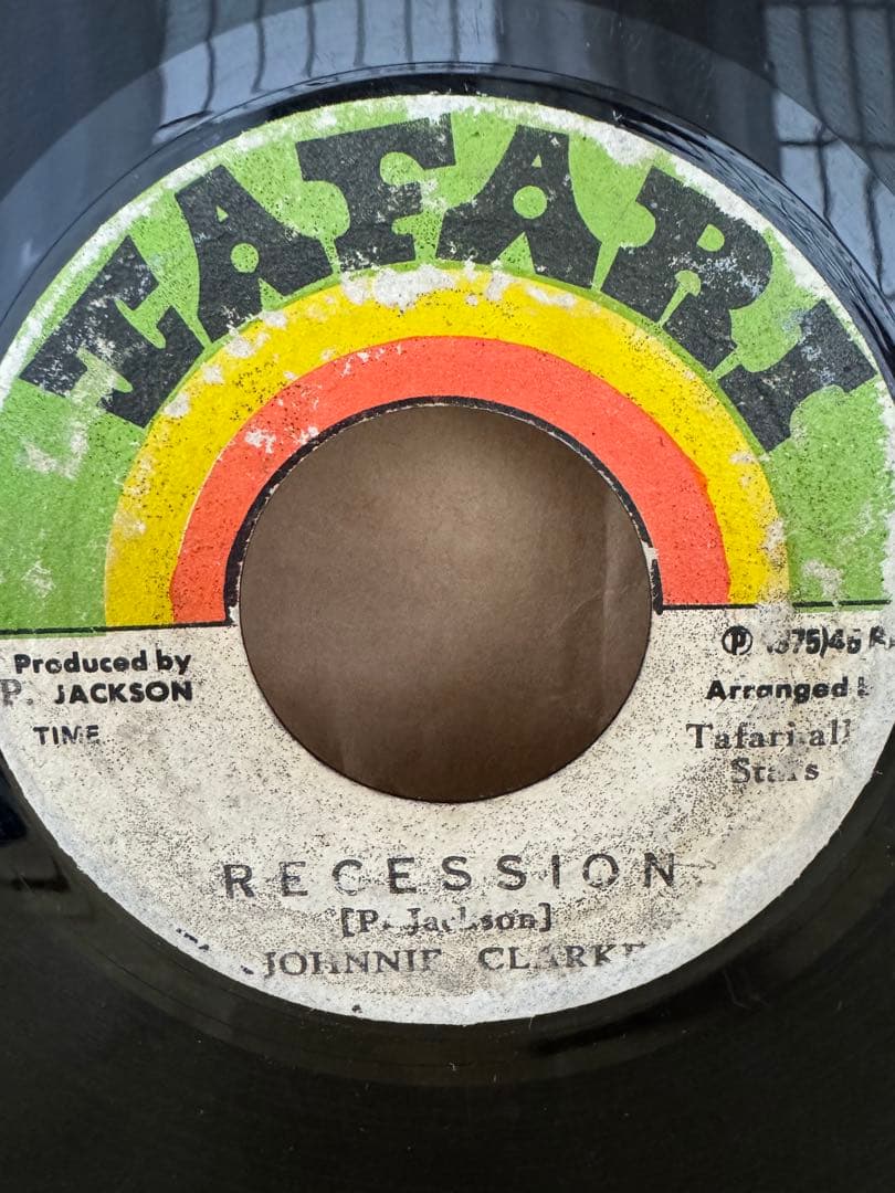 Johnnie Clarke / Recession (Tafari)レゲエ