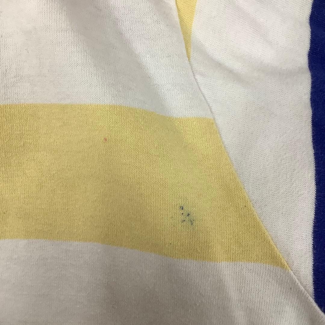 ウールリッチ Woolrich 長袖 ボーダー ラガーシャツ マルチカラー