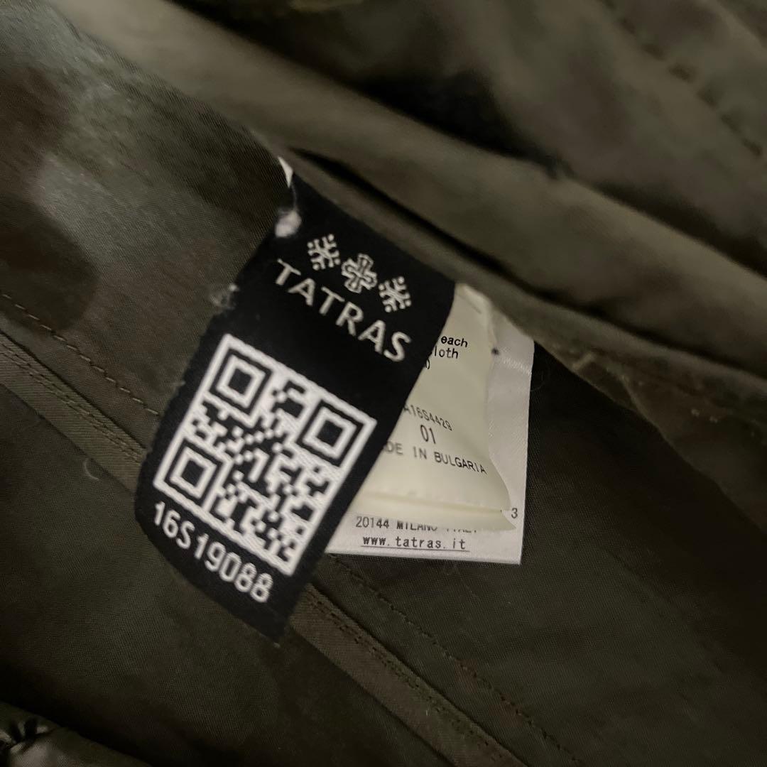 TATRASタトラス ミリタリージャケット　m-65 インナーダウン有 サイズS