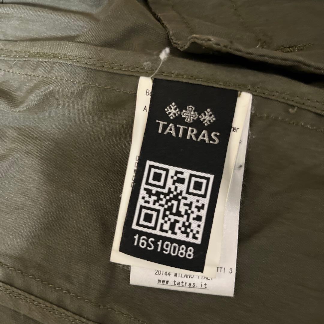 TATRASタトラス ミリタリージャケット　m-65 インナーダウン有 サイズS