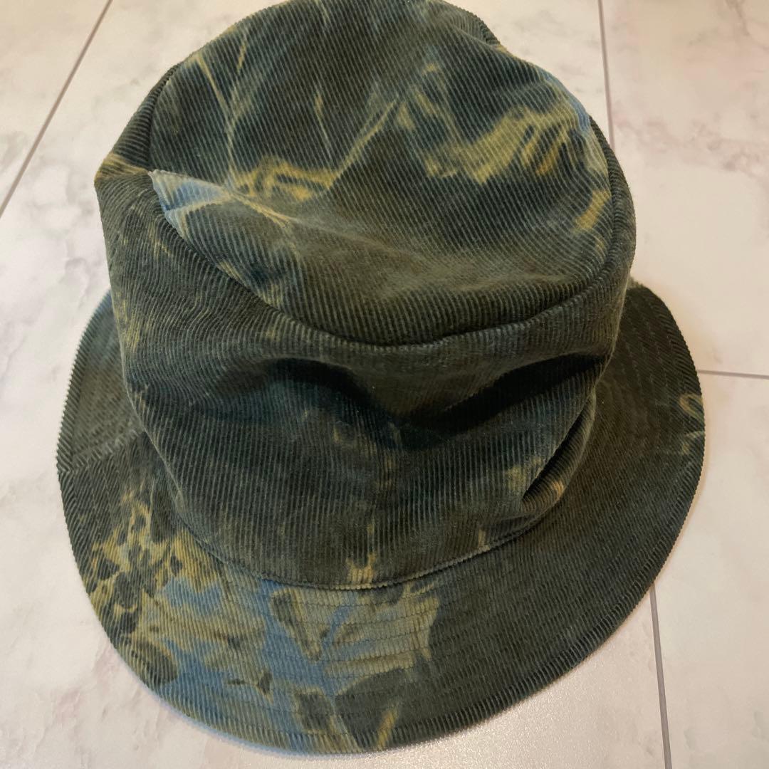 CELINE コーデュロイ 迷彩 バケットハット