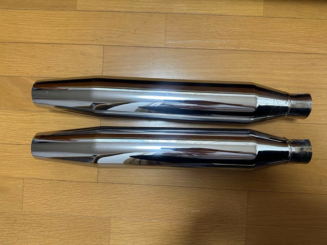 ハーレー　XL1200X フォーティーエイト　北米マフラー　21ミリパンチアウト