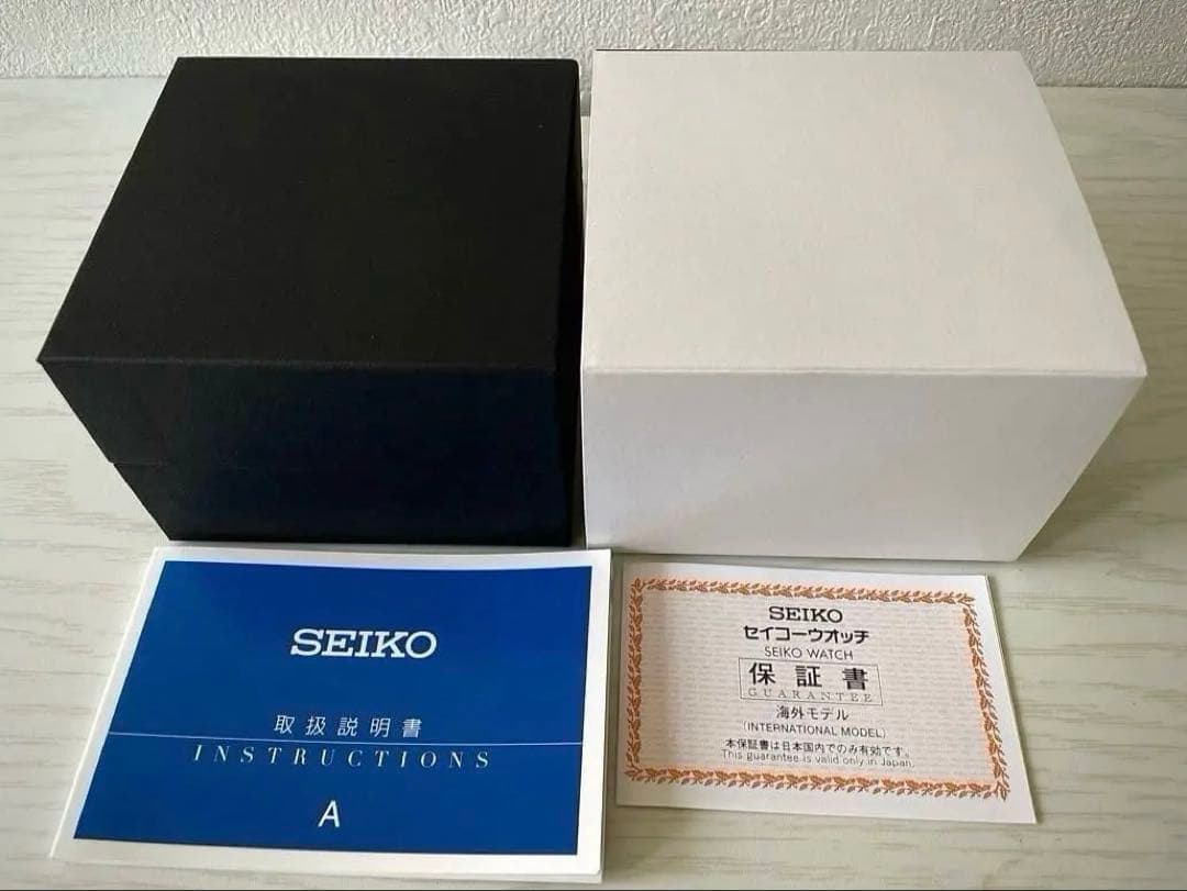 SEIKO SWR108P1 タンク ゴールド レクタンギュラー 腕時計 未使用