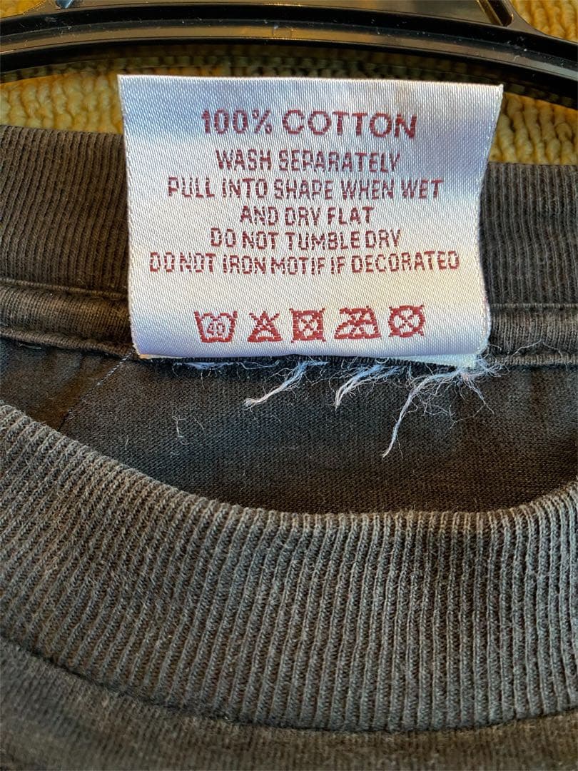 【当時もの】Manowarマノウォー 90s REDWOODタグ　ロンT XL