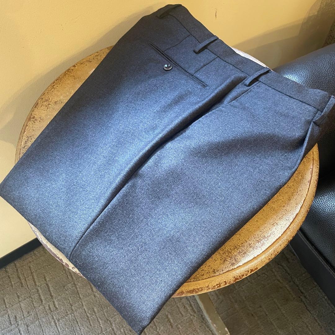 【干場氏着用】インコテックス N24_SUPER100'S FLANNEL 50