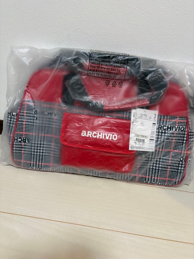 ARCHIVIO チェック柄キャディバッグセット⭐︎参考価格15万1580円⭐︎新品