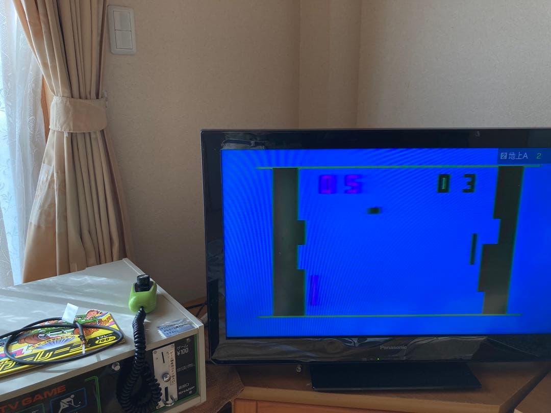 【未使用】100円ゲーム機 KJSゲーム機　シャープ製 残り1台！動作品