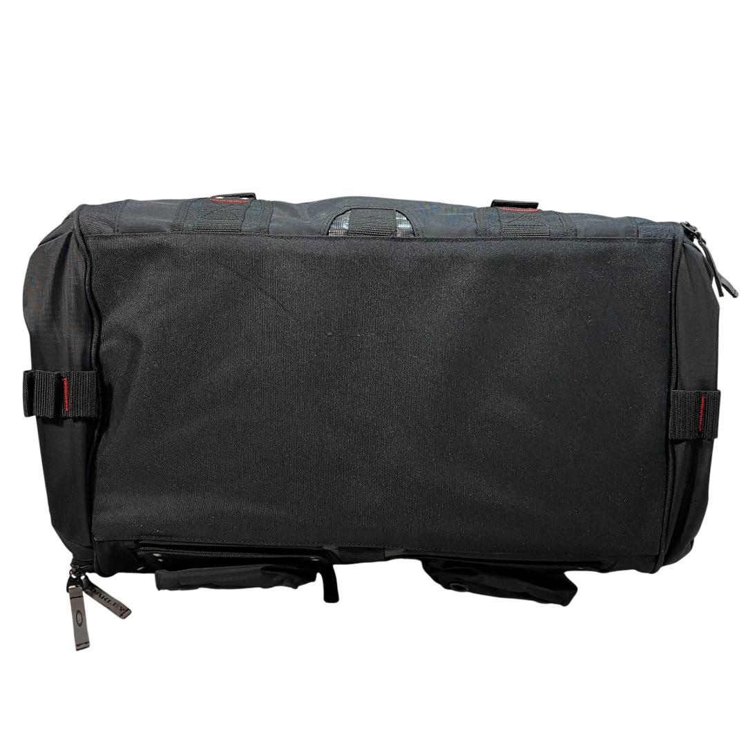 00's OAKLEY オークリー ボストン バッグ ブラック ロゴ柄 ゴルフ