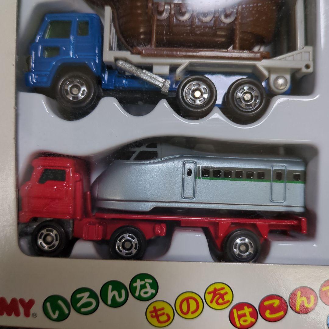 トミカ ゆかいなトレーラーセット2 ミニカー4台入り　未開封